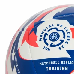 adidas FIFA WK Clubs voetbal white power blue lucid red black