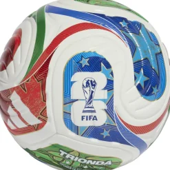 Online adidas FIFA World Cup Trionda Mini voetbal white team royal blue solar blue power red 25 - 26