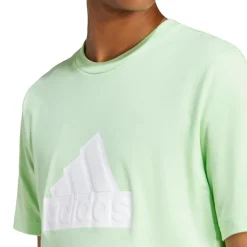 Hot adidas Future Icons Badge Of Sport shirt heren semi green spark