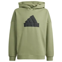 adidas Future Icons Logo hoodie junior tent green black