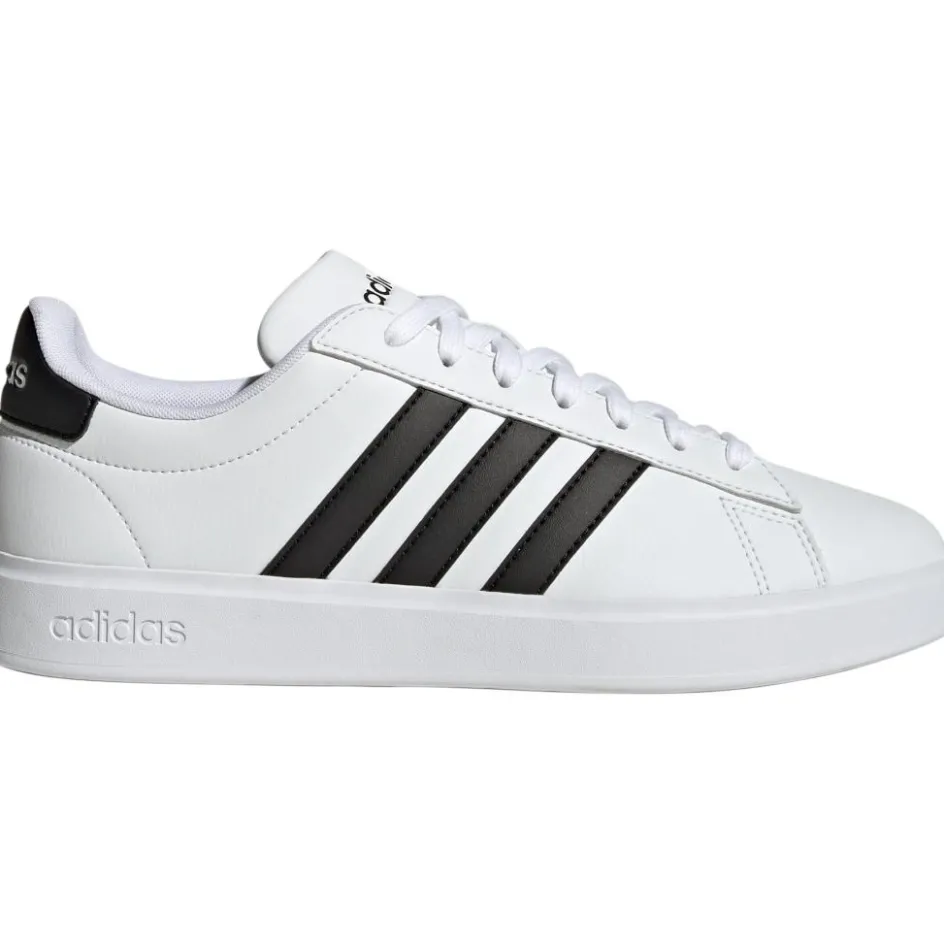 Best adidas Grand Court 2.0 schoenen heren cloud white core black
