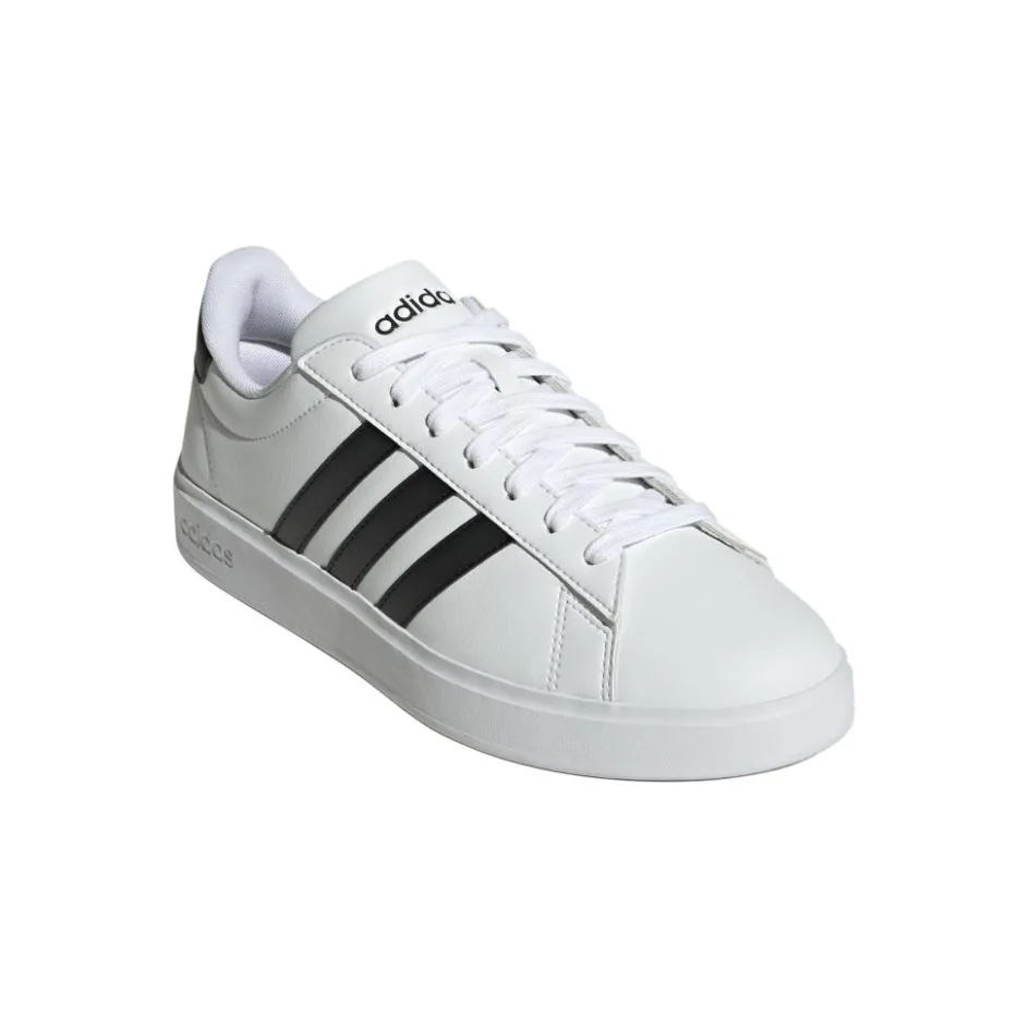 Best adidas Grand Court 2.0 schoenen heren cloud white core black