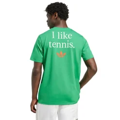 Hot adidas Graphic tennisshirt heren green