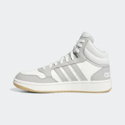 Discount adidas Hoops 3.0 schoenen dames cloud white grey two gum