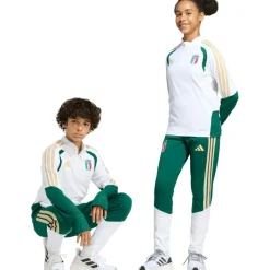 Best adidas Italië 26 Tiro trainingsbroek junior collegiate green