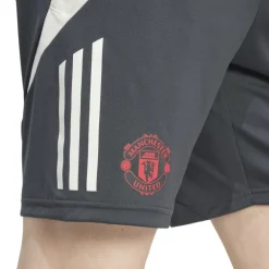 Clearance adidas Manchester United Tiro 24 voetbalbroekje heren dark grey carbon