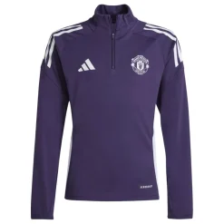 New adidas Manchester United Tiro 25 Competition trainingsshirt junior aurora plum