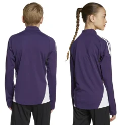 New adidas Manchester United Tiro 25 Competition trainingsshirt junior aurora plum