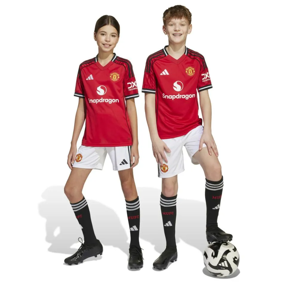 Best adidas Manchester United thuisshort junior 25 - 26