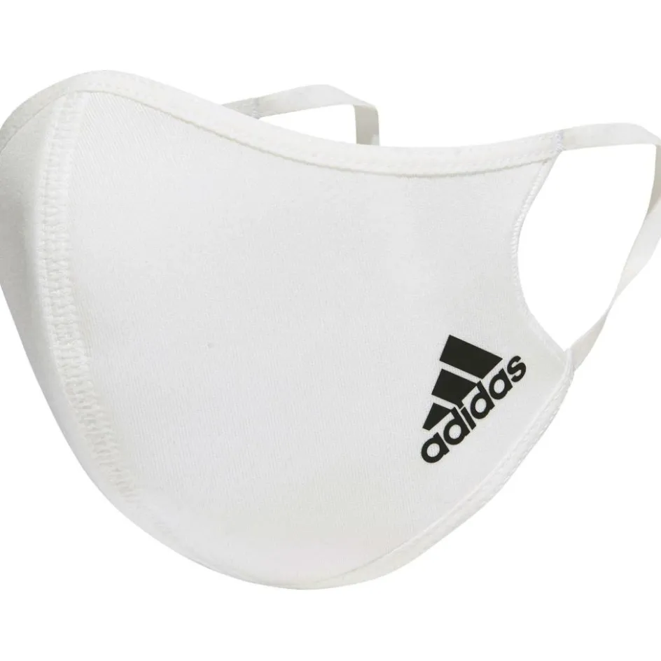 adidas mondkapje white 3-pack - M - L