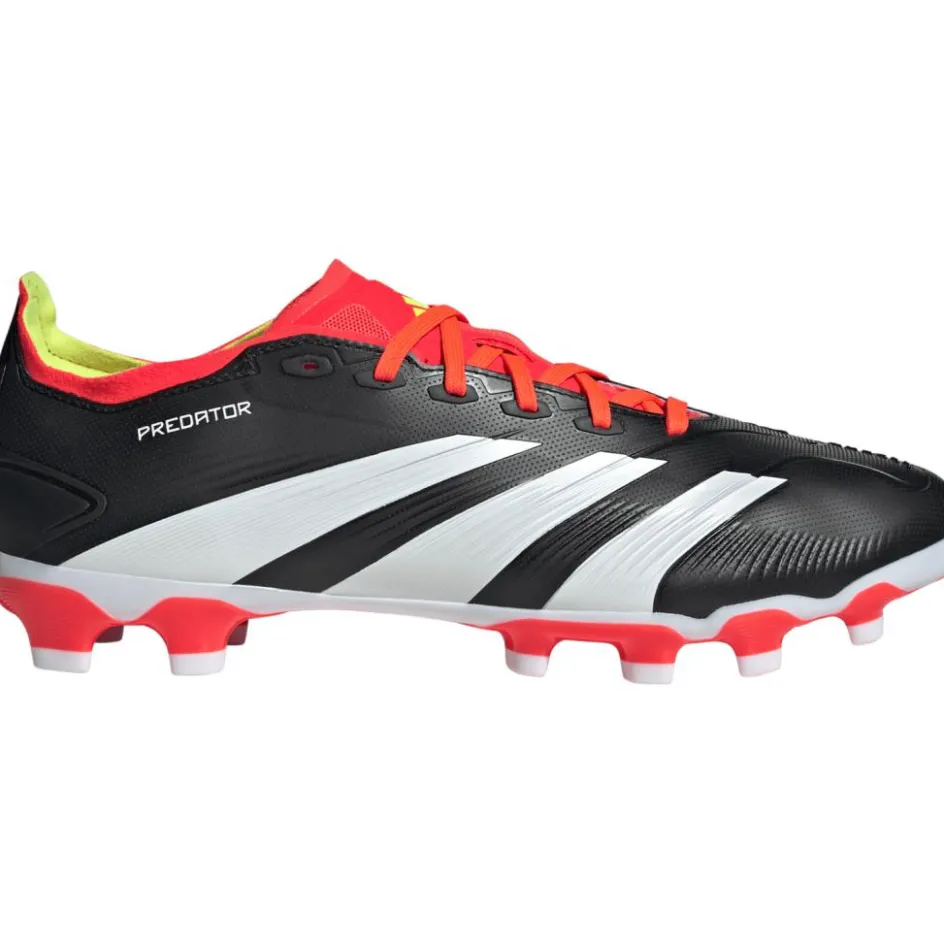 adidas Predator 24 League MG voetbalschoenen heren core black cloud white solid red