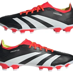 adidas Predator 24 League MG voetbalschoenen heren core black cloud white solid red