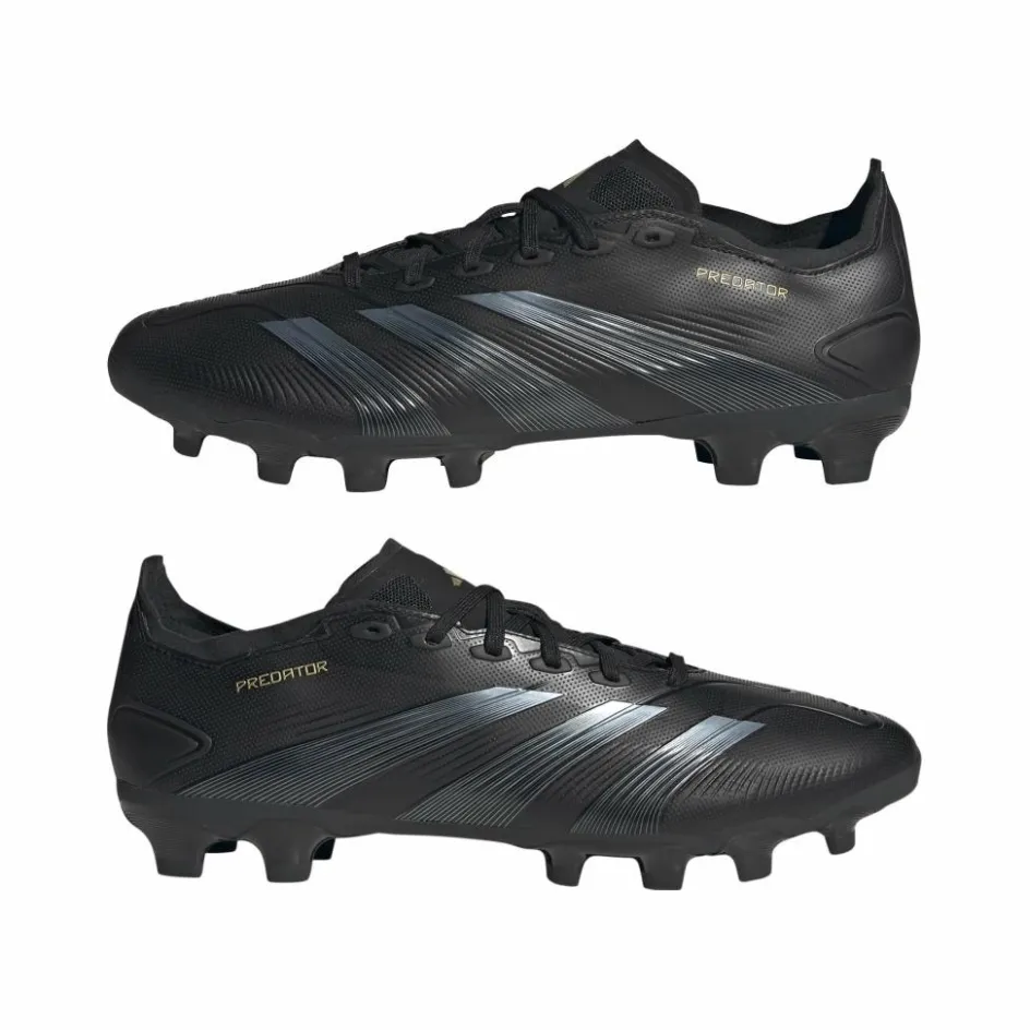 Hot adidas Predator League MG voetbalschoenen heren core black carbon gold metallic