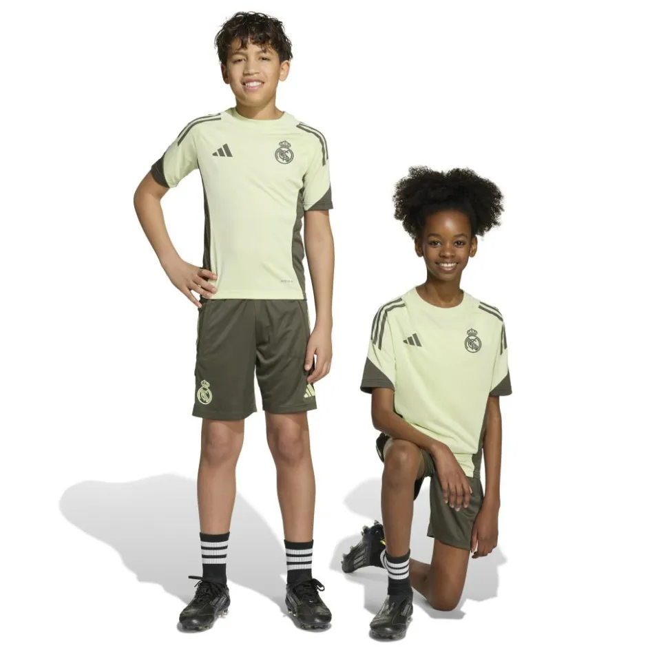 adidas Real Madrid Tiro 25 voetbalbroekje junior utility grey