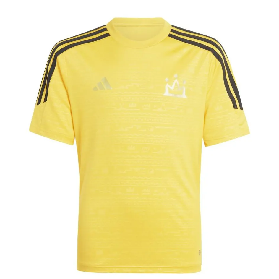 Outlet adidas Salah voetbalshirt junior gold yellow