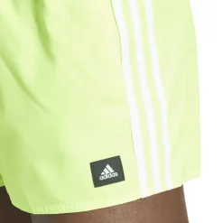 Online adidas 3-Stripes CLX zwembroek heren lucid lemon white