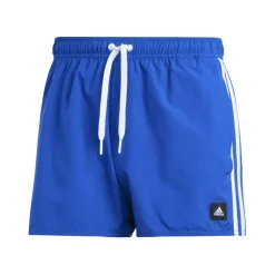 adidas 3-Stripes CLX zwembroek heren royal blue white
