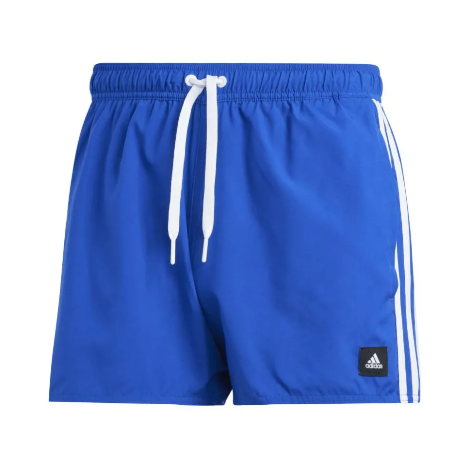 adidas 3-Stripes CLX zwembroek heren royal blue white
