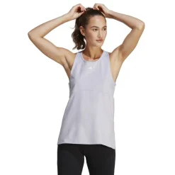 adidas Studio tanktop dames purple white