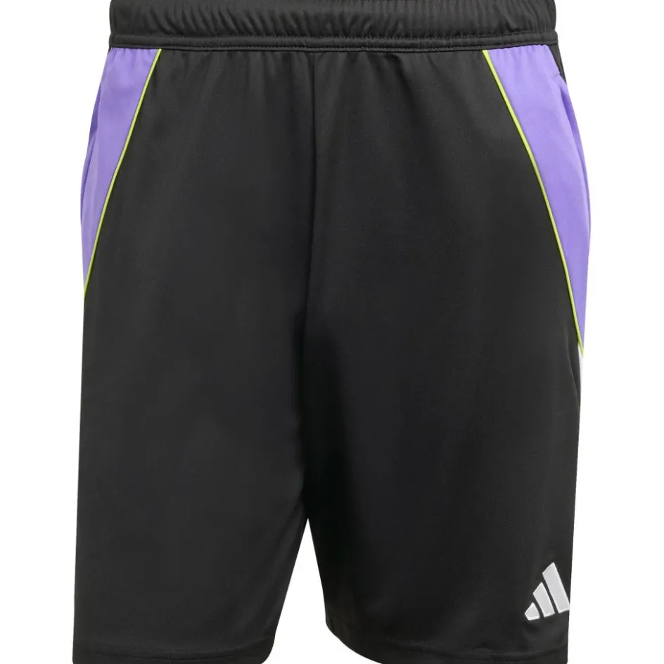 adidas Tiro 24 voetbalbroekje heren black purple rush