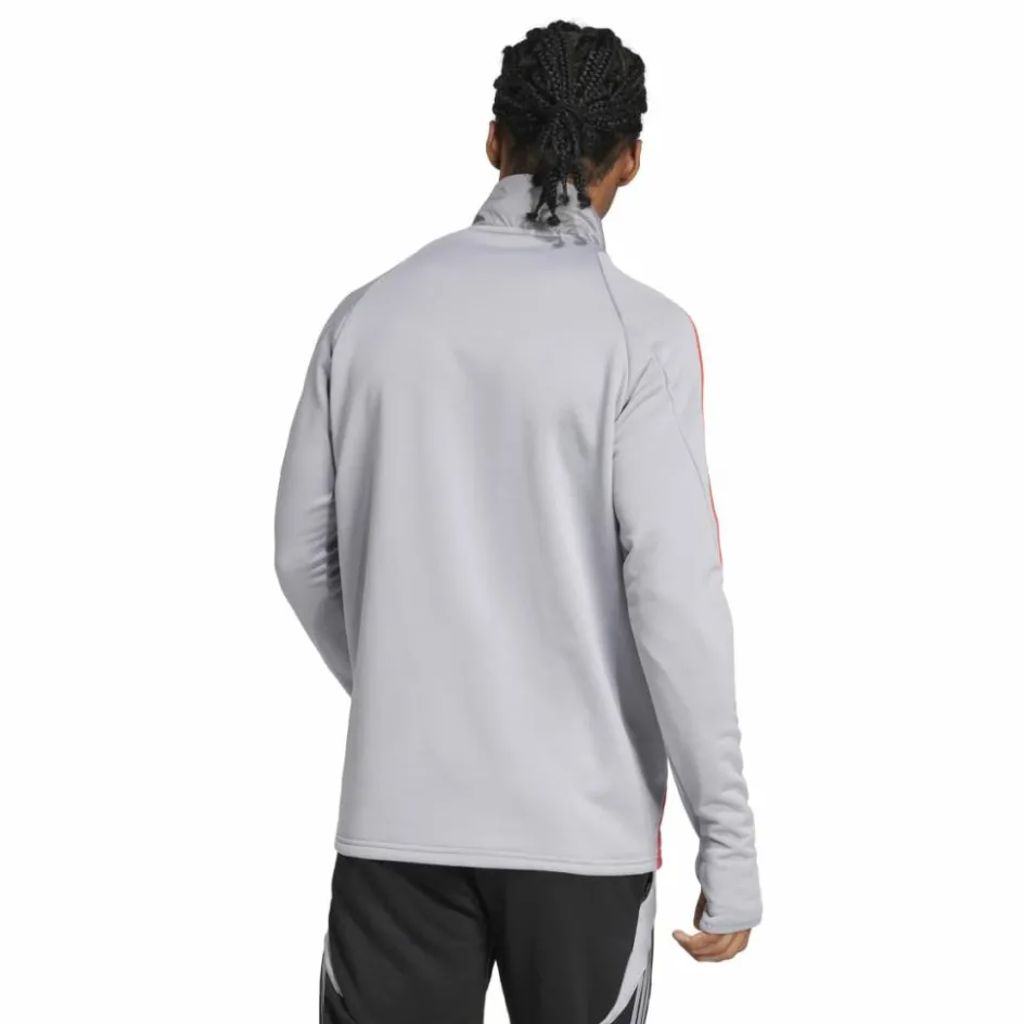 adidas Tiro 24 Winterized trainingsshirt heren light onix shock red