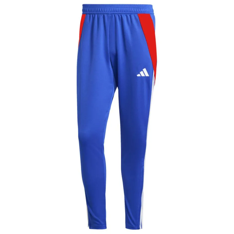 New adidas Tiro trainingsbroek heren 24 lucid blue app solar red white