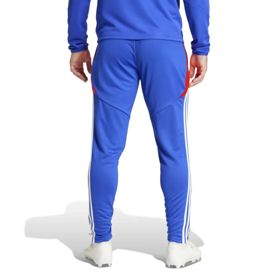 New adidas Tiro trainingsbroek heren 24 lucid blue app solar red white