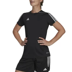 Sale adidas Tiro voetbalshirt dames 23 black white