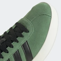 adidas VL Court 3.0 schoenen heren dark green core white off white