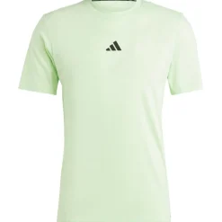 adidas Workout Woven shirt heren semi green spark black