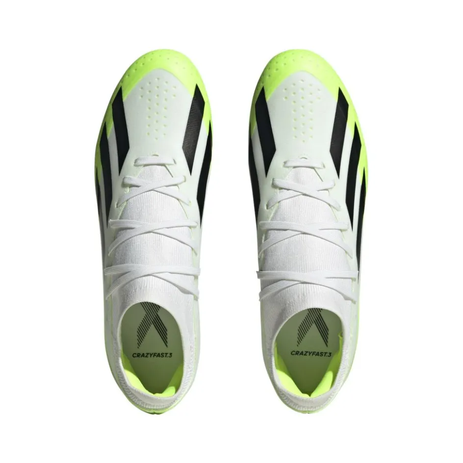 New adidas X Crazyfast.3 FG voetbalschoenen heren white core black