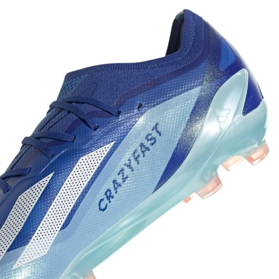 adidas X Crazyfast.1 FG voetbalschoenen bright royal cloud white solar red
