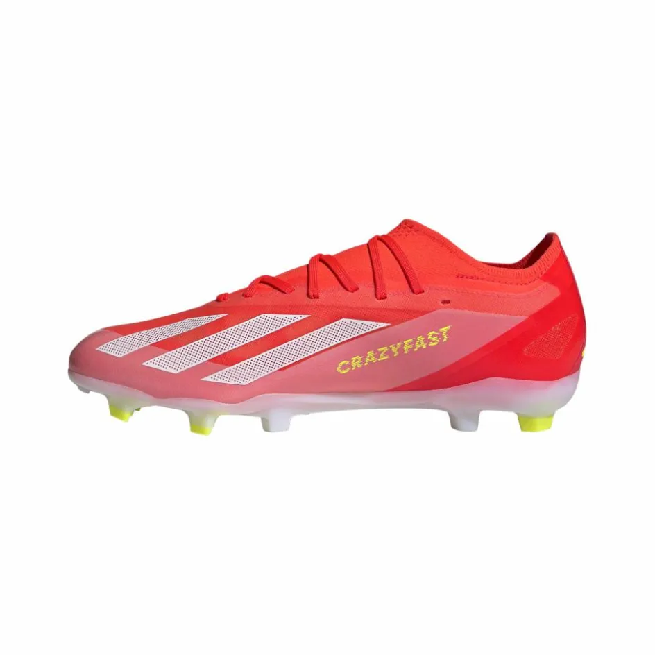 adidas X Crazyfast Pro MG voetbalschoenen heren solar red cloud white team solar yellow 2