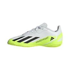 Outlet adidas X Crazyfast.4 zaalvoetbalschoenen junior white core black