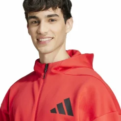 New adidas Z.N.E. trainingsjack heren pure ruby