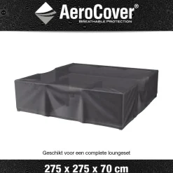 Hot Aerocover Loungesethoes 275 x 275 x 70 antraciet