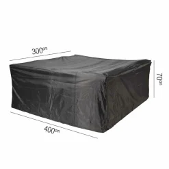 New Aerocover Loungesethoes 400 x 300 x 70 antraciet