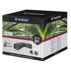 Aerocover Loungesethoes hoekset L-vorm rechts 275 x 355 antraciet