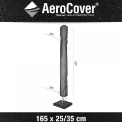Sale Aerocover Parasolhoes 165 x 25-35 antraciet