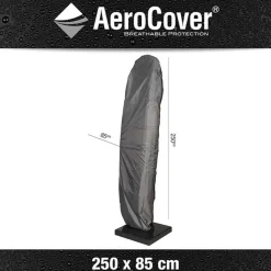 Discount Aerocover Parasolhoes 250 x 85 antraciet