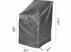 Aerocover Tuinstoelhoes 67 x 67 x 80 antraciet