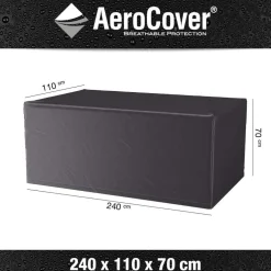 New Aerocover Tuintafelhoes 240 x 110 x 70 antraciet