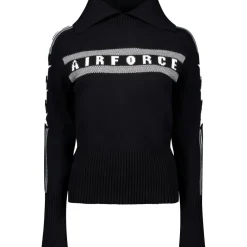 Airforce Eldora Mountain Knit sweater dames true black