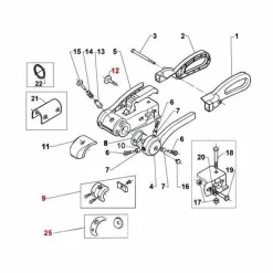 Al-Ko AKS 2000, AKS 3004 en AKS 2004 frictiecups