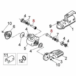 Al-Ko AKS 1300 frictiecups