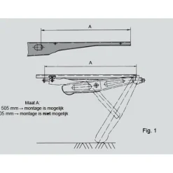 Al-Ko Standaard uitdraaisteun