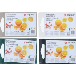 Sale Alpina 871125255244 snijplank 4 kleuren assorti