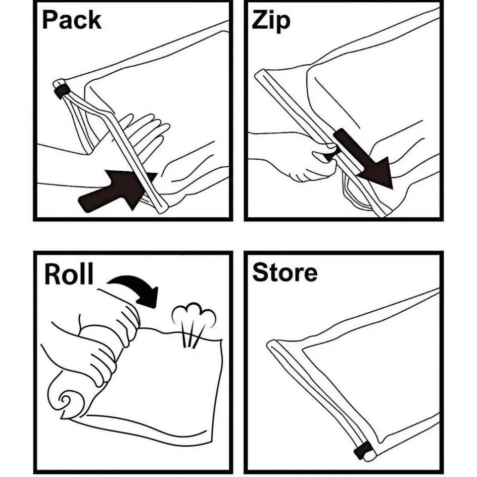 Alpina Oprolbare opbergzak