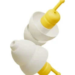 Alpine Hearing Protection  FlyFit oordoppen geel wit