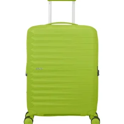 American Tourister  Fastforward Spinner 55 koffer neon lime